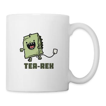 Tea Rex Tee-Rex - Tasse - Weiß - Rechts