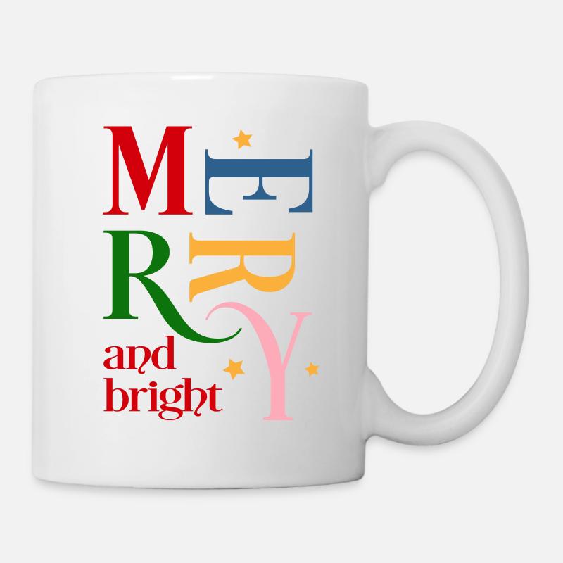 Weihnachten - Tasse - Weiß