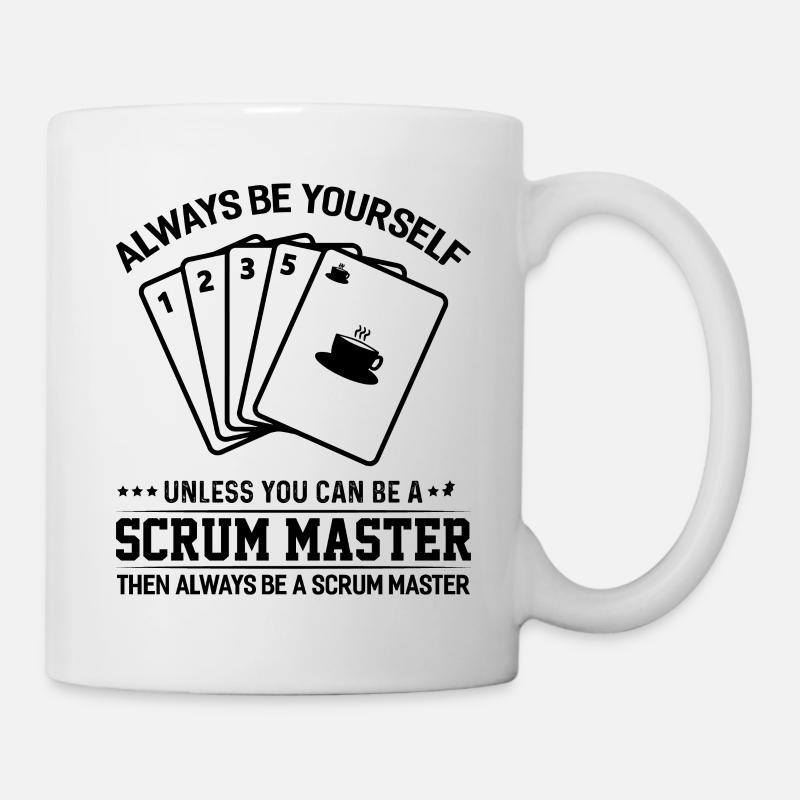 Scrum Master Agile Software Entwicklung - Tasse - Weiß