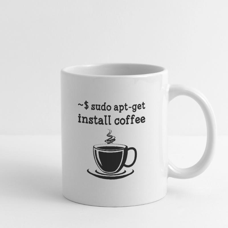 Linux Sudo Apt-Get Install Coffee Mug
