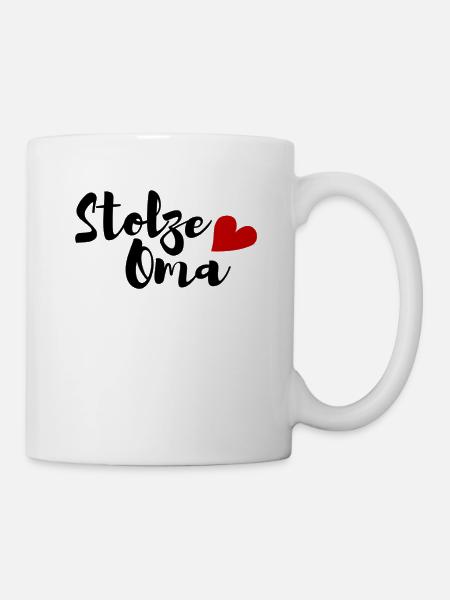 Stolze Oma - Tasse - Weiß