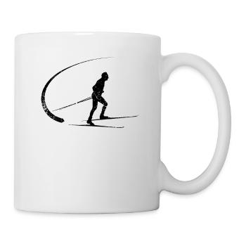 Langlauf - Tasse - Weiß - Rechts