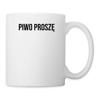 Bier bitte auf Polnisch | Bier bestellen in Polen - Tasse - Weiß - Rechts
