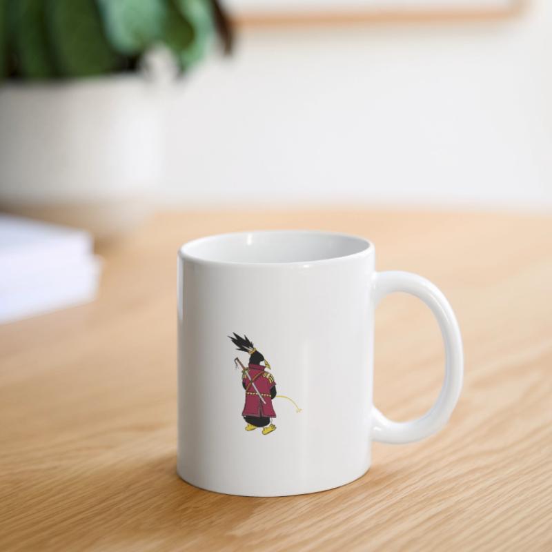 Linux Pingouin I Am Root Geeks Geeks Nerd Computer Ninja Mug blanc