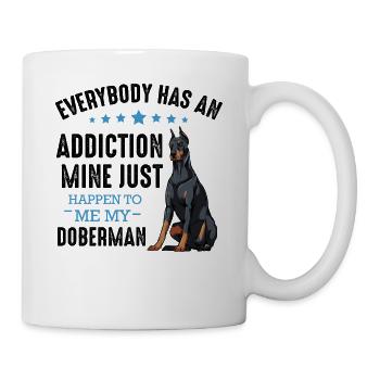 Doberman - Mug - white - Right
