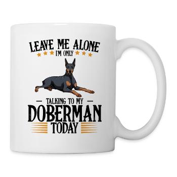 Doberman - Mug - white - Right