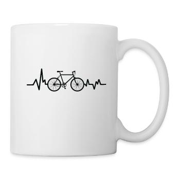 Cycling shirt cycling road bike jersey gift - Mug - white - Right