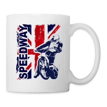Speedway Racing - Tasse - Weiß - Rechts