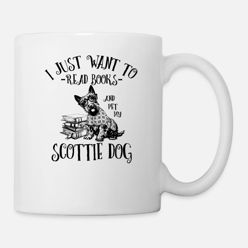Terrier écossais - Mug blanc - blanc