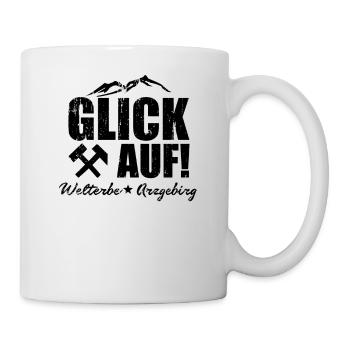 Welterbe Arzgebirg Erzgebirge sächsisch Sachsen - Tasse - Weiß - Rechts
