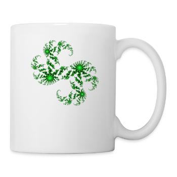 2 Julia Fraktale - Mug blanc - blanc - Droite