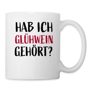Did I hear mulled wine? - Mug - white - Right