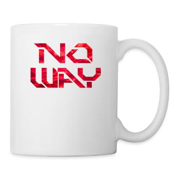 No Way - Mug blanc - blanc - Droite