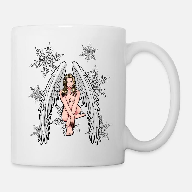 Noël ange de Noël - Mug blanc - blanc