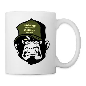 Spruch Jugend - Tasse - Weiß - Rechts