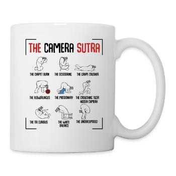 The Camera Sutra Funny Photographer Gift - Mug - white - Right