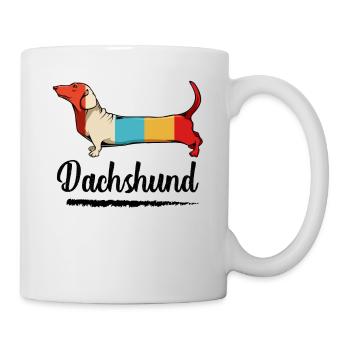 teckel - Mug blanc - blanc - Droite