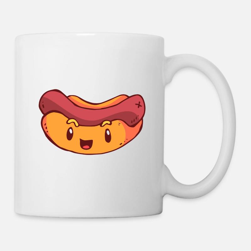 Hot Dog - Tasse - Weiß