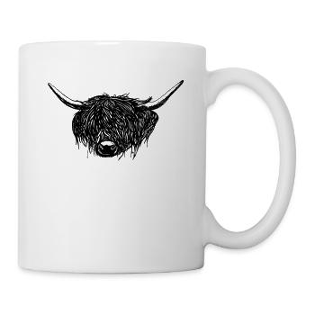 Highland Cattle - Mug - white - Right