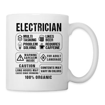 Electrician - Mug - white - Right