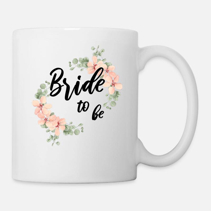 Bride to be JGA Braut Junggesellenabschied - Tasse - Weiß