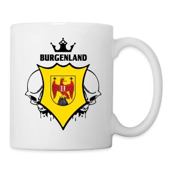 Burgenland - Tasse - Weiß - Rechts
