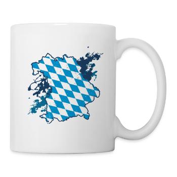Bayern - Tasse - Weiß - Rechts