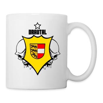Drautal Kärnten - Tasse - Weiß - Rechts