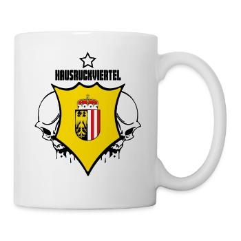 Hausruckviertel Oberösterreich - Tasse - Weiß - Rechts