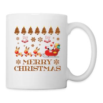 Christmas saying Funny Christmas - Mug - white - Right