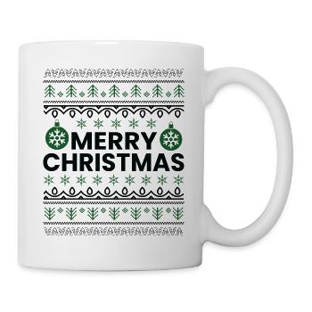 Weihnachten Spruch Lustig Weihnachten - Tasse - Weiß - Rechts