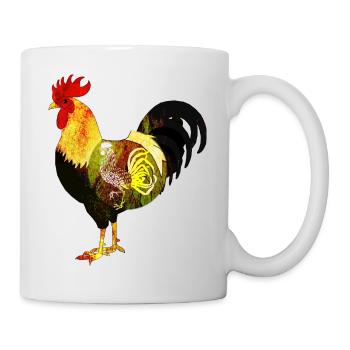 Coq - Mug blanc - blanc - Droite