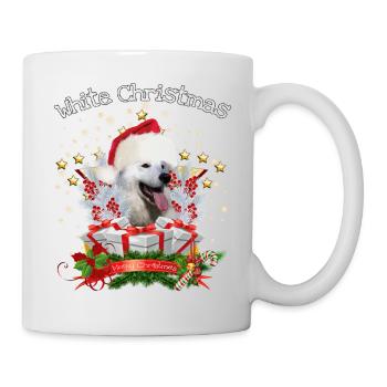Chemise De Noël Blanc Berger Allemand - Berger - Mug blanc - blanc - Droite