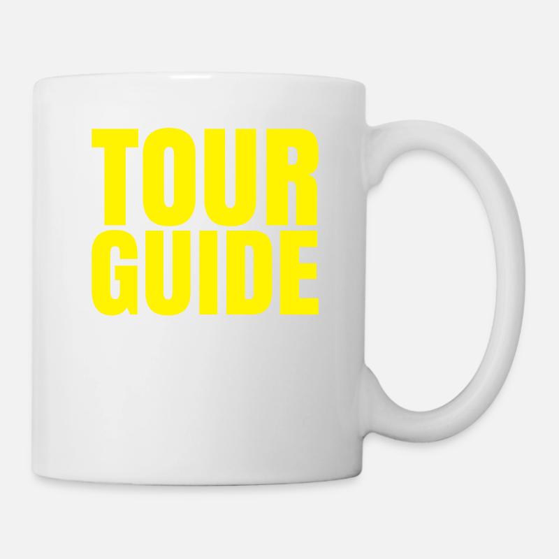 Guide touristique - Mug blanc - blanc