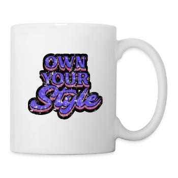 Own your style - Mug - white - Right