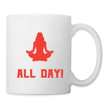 Come On Inner Peace I Don't Have All Day! - Mug - white - Right