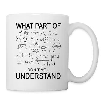 Engineer mathematician - Mug - white - Right