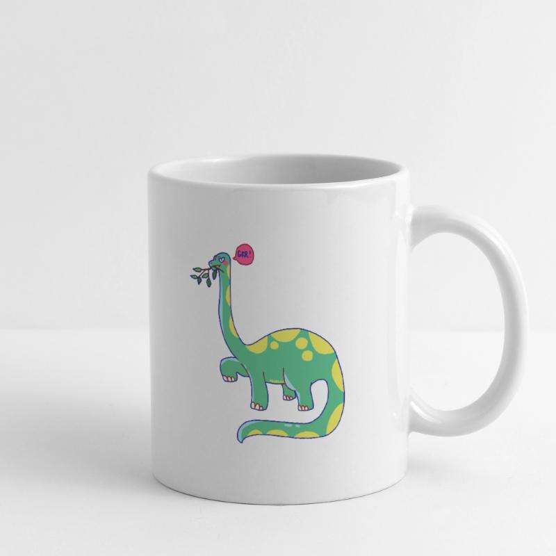 Dinosaur is in a bad mood Mug