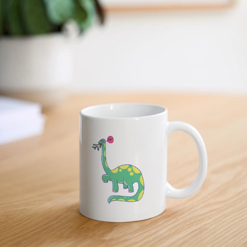 Dinosaur is in a bad mood Mug