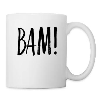 BAM - Mug - white - Right