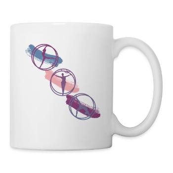 Rhönrad - Mug blanc - blanc - Droite