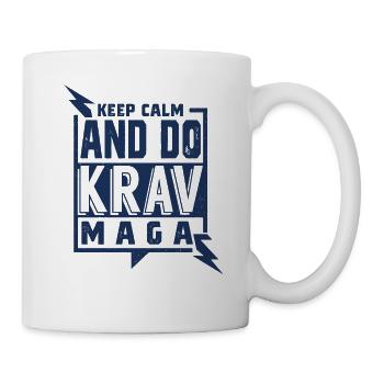 Krav Maga - Tasse - Weiß - Rechts