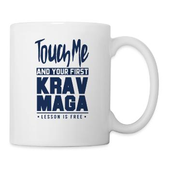Krav Maga - Tasse - Weiß - Rechts