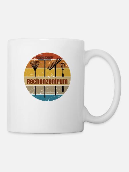 Rechenzentrum - Tasse - Weiß