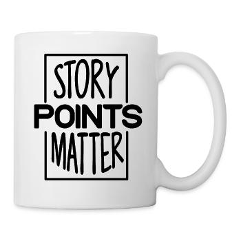 Scrum Story Points Scrum Programmer - Mug - white - Right