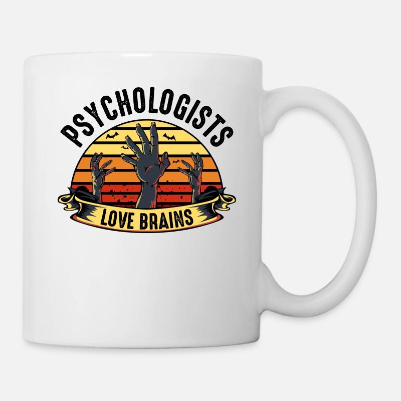 psychologue - Mug blanc - blanc