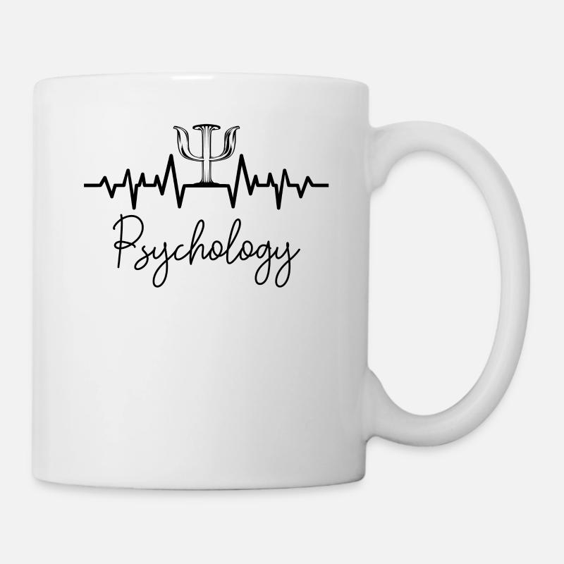 psychologue - Mug blanc - blanc