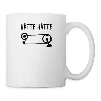 Hätte Hätte Fahrradkette - Tasse - Weiß - Rechts