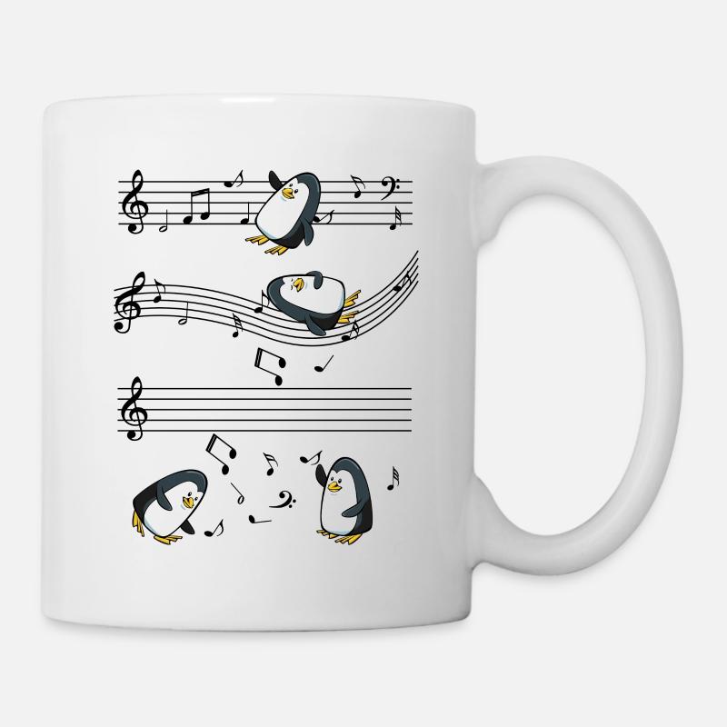 Pinguin - Tasse - Weiß