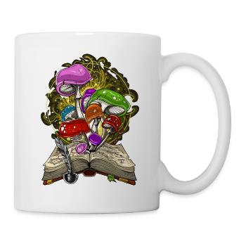 Champignon Magique Champignon - Mug blanc - blanc - Droite